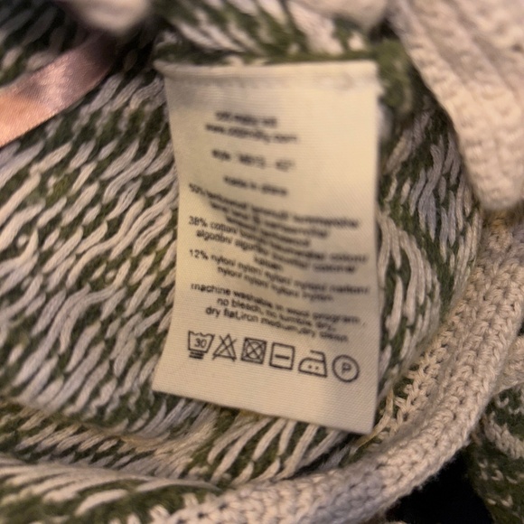 Odd Molly Fair Isle Printed Pullover Sweater Size S/M - Picture 6 of 6